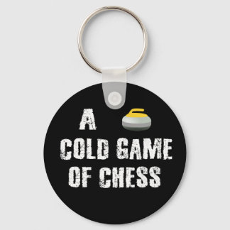 Llavero A Cold Game of Chess Curling Keychain