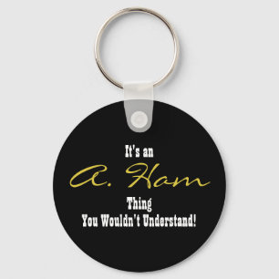 Llavero A. Ham Keychain
