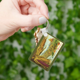 Llavero A Hearty Thanksgiving; Indian Corn and Haystacks
