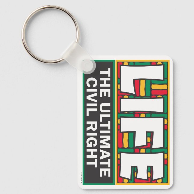 Llavero A keychain to promote your pro-life beliefs. (Anverso)