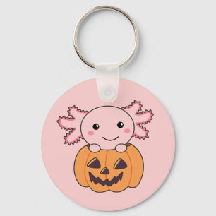 Llavero A La Calabaza Axolotl Le Encantan Los Animales Dul