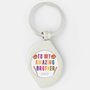 Llavero A mi increíble día de hermano.