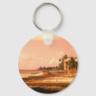 Llavero A Orillas Del Océano (Tono Peach)