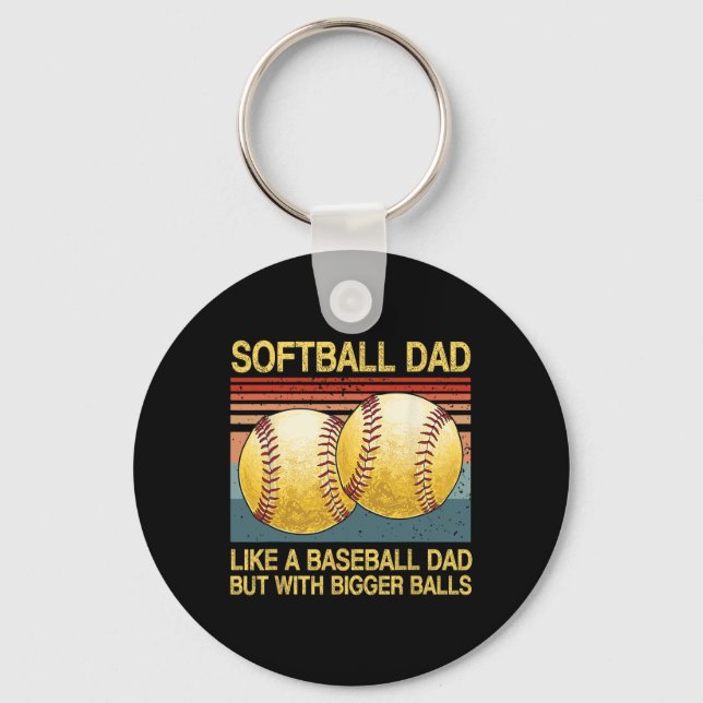 Llavero A papá Softll Le Gusta Vender Dad Funny Dad Day Me (Anverso)