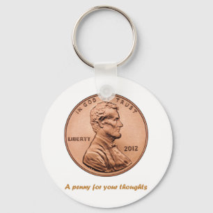 Llavero A penny for your thoughts