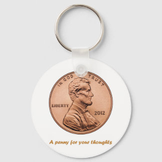 Llavero A penny for your thoughts