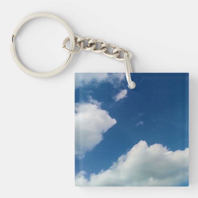 Llavero A softness to the clouds (Frente)