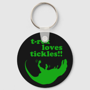 Llavero ¡A T-rex le encantan las garrapatas!