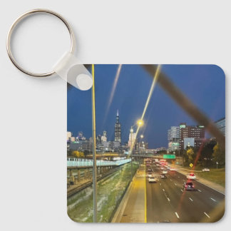 Llavero A Través De La Valla