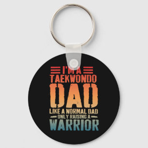 Llavero A un papá gracioso de Taekwondo le gusta la flauta