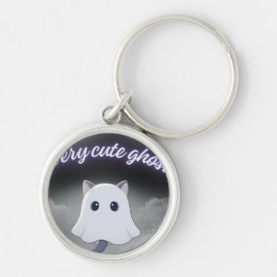 Llavero A Very Cute Ghost Cat — Spooky Halloween Kitten