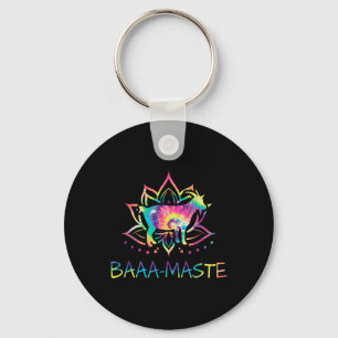 Llavero Aa Maste Tintura Cabra Yoga Loto Mandala Humor