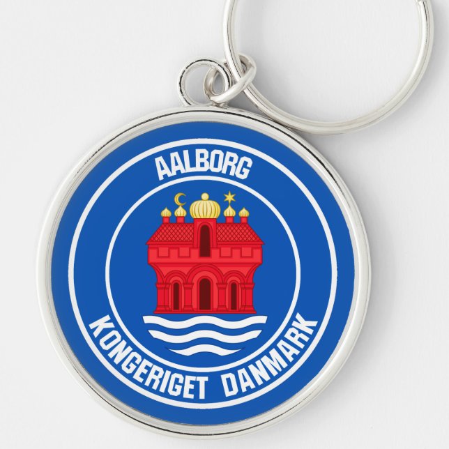 Llavero Aalborg Round Emblem (Frente)