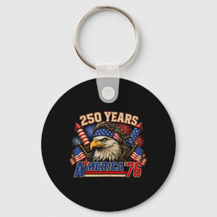 Llavero Aamerica Retro 250 Año Aniversario Usa 1776-2026