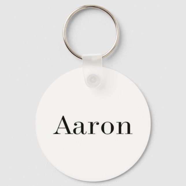Llavero Aaron Name Keychain (Anverso)