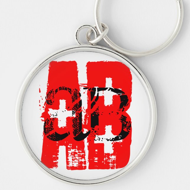 Llavero AB + Tipo de sangre - Cadena clave (Frente)