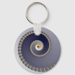 Llavero Abajo - Fractal Keychain