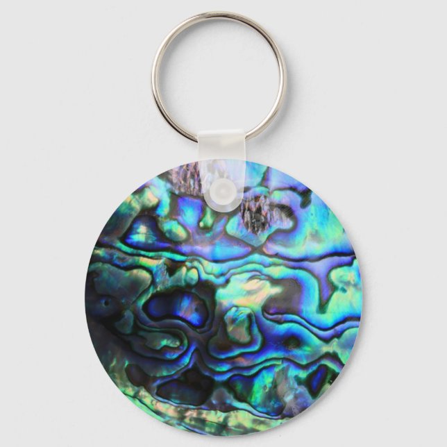 Llavero Abalone paua shell (Anverso)