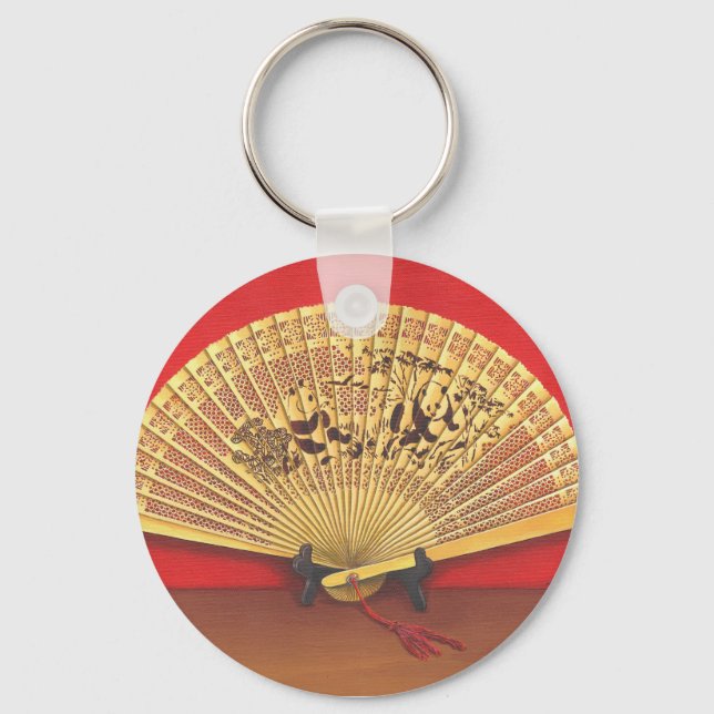 Llavero Abanico chino (Anverso)