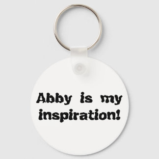 Llavero Abby es mi inspiración