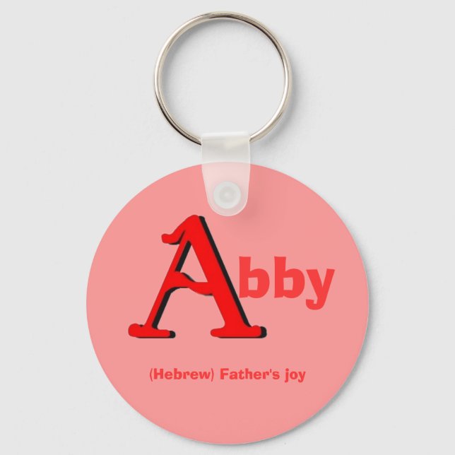 Llavero Abby Keychain (Anverso)