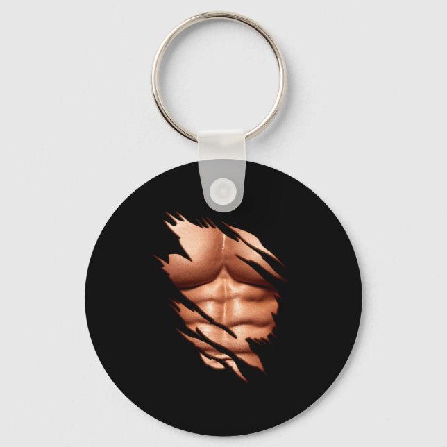 Llavero Abdominales Rotos Clic Divertido  (Anverso)