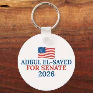 Llavero Abdul El-Sayed para Senado Michigan Elección 2026