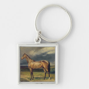 Llavero Abdul Medschid el caballo árabe de la castaña,