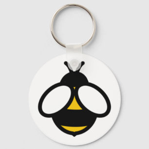 Llavero Abeja, abeja miel, abejorra simple y gráfica de ab