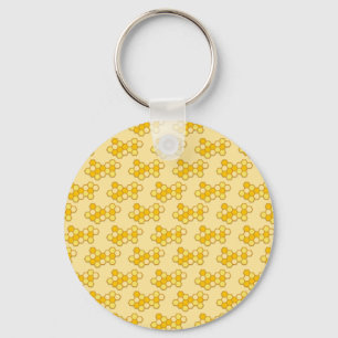 Llavero Abeja de miel impresa