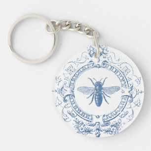 Llavero Abeja de una granja moderna de la época de Vintage