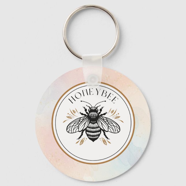 Llavero Abeja Melífera (Anverso)