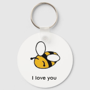 Llavero abeja te quiero