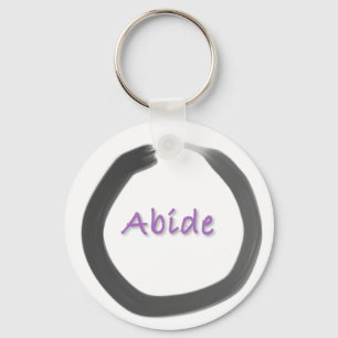 Llavero Abide Zen Buddhist Enso Circle