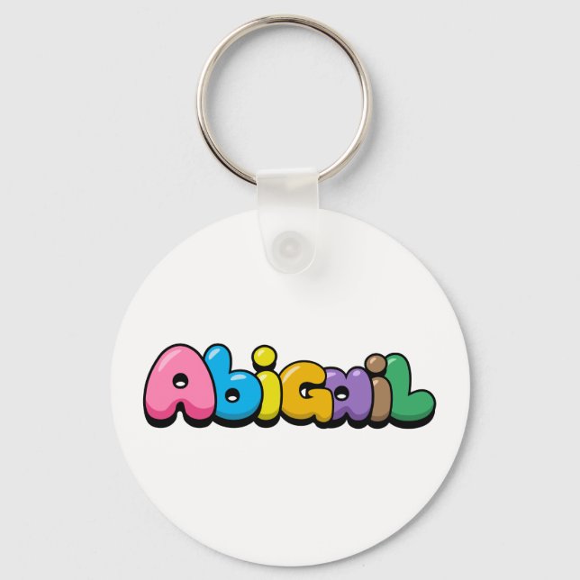 Llavero Abigail (Anverso)