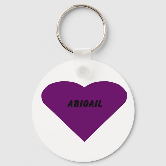 Llavero Abigail (Anverso)