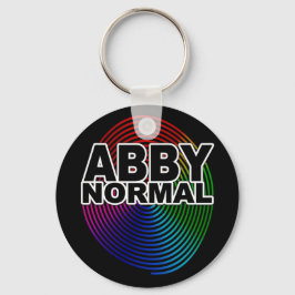 Llavero Abnormal Abby Normal Colorida Espiral Warped Loco