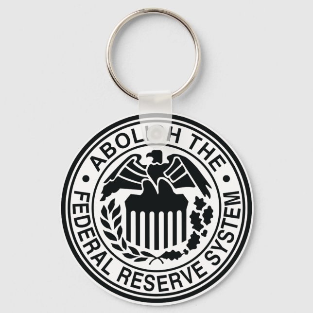Llavero Abolir la Reserva Federal (Anverso)