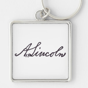 Llavero Abraham Lincoln Signature