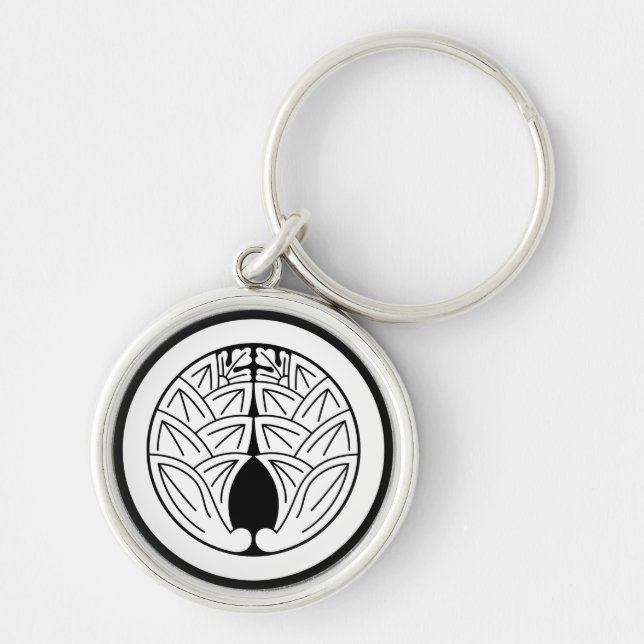 Llavero Abrazando en círculo a los dedos de las manos japo (Frente)