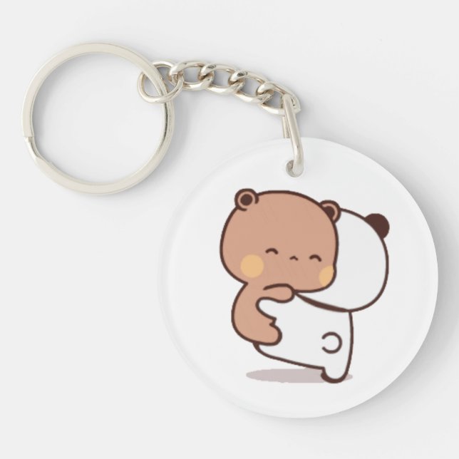 Llavero abrazar al oso (Frente)