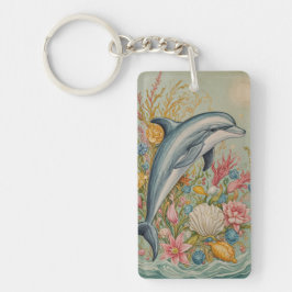 Llavero Abrazo oceánico