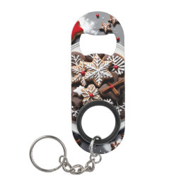 Llavero Abrebotellas de acero inoxidable navidad 1 - 001