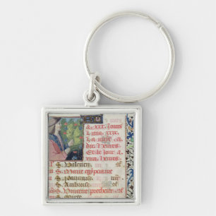 Llavero Abril: Flores de la cosecha