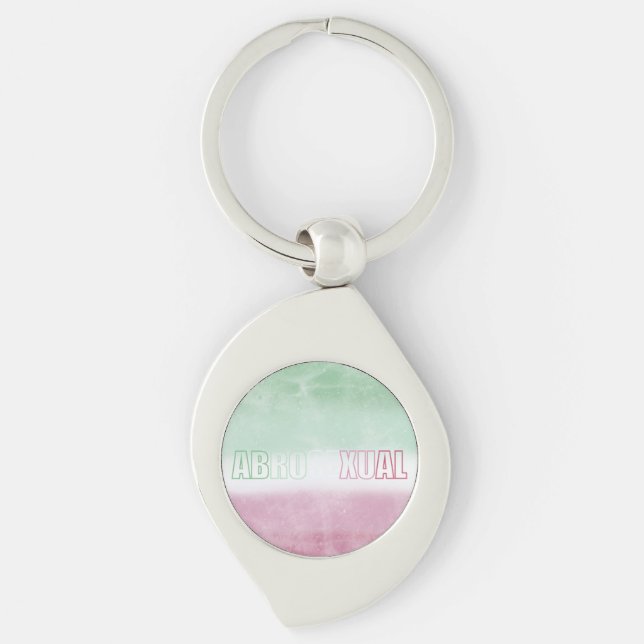 Llavero Abrosexual pride flag key ring (Anverso)
