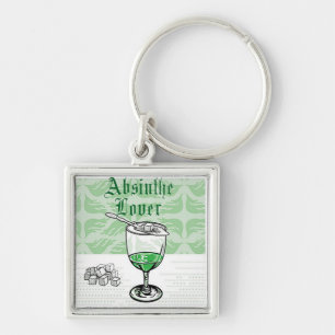 Llavero absinthe keychain