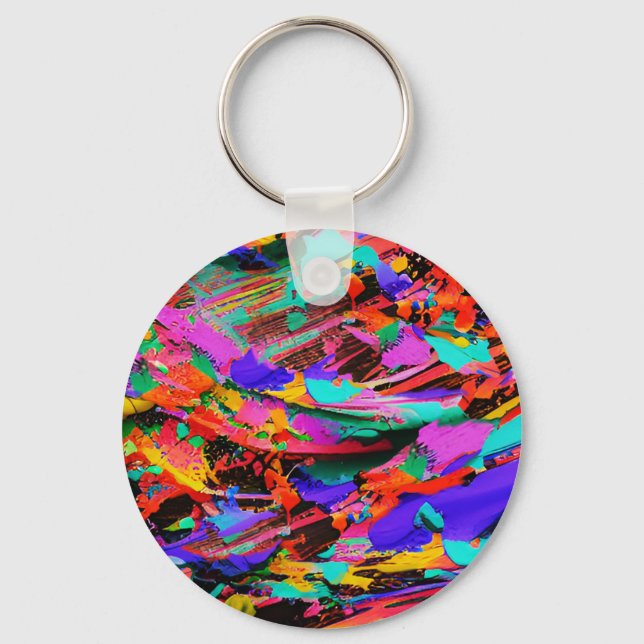 Llavero Abstracción de Alto Voltaje (Anverso)