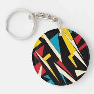 Llavero Abstract acrylic keychain