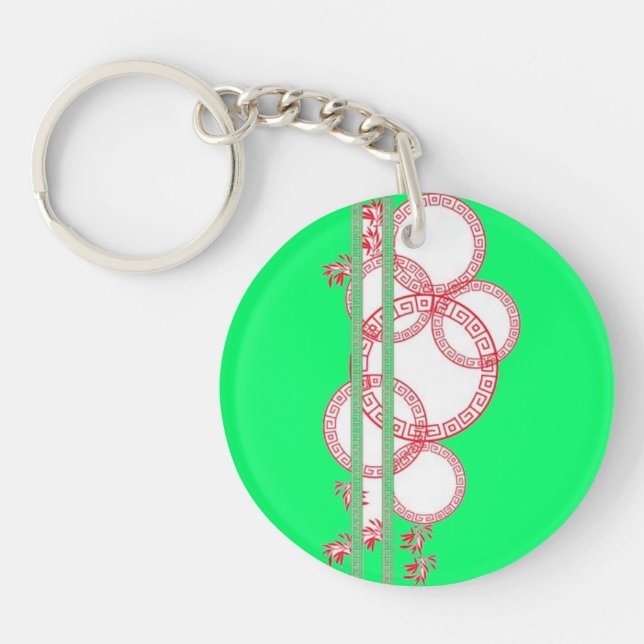 Llavero Abstract acrylic keychain (Frente)