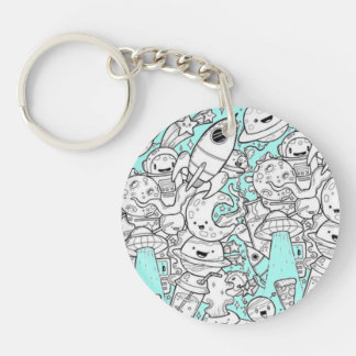 Llavero Abstract acrylic keychain